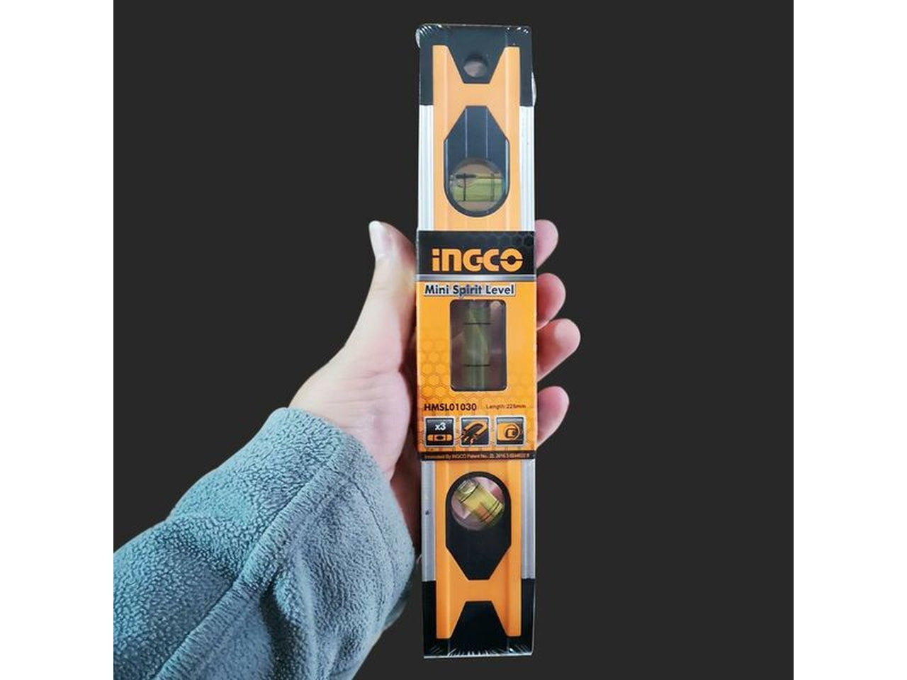 Mini livella magnetica da 225mm