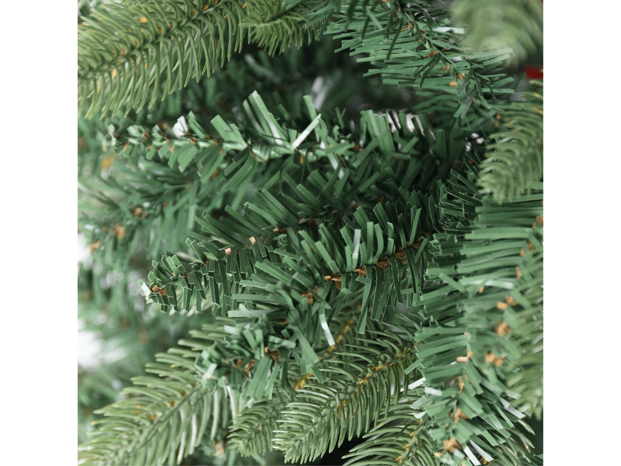 Albero valtellina 240cm diametro 80cm 1198rami, montaggio ad ombrello