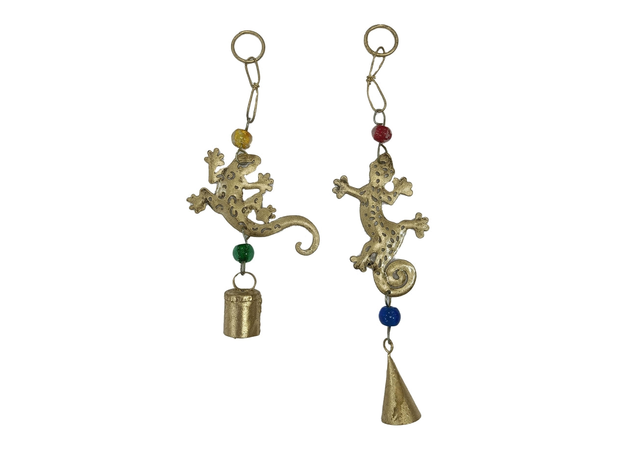 Geco in metallo con campana