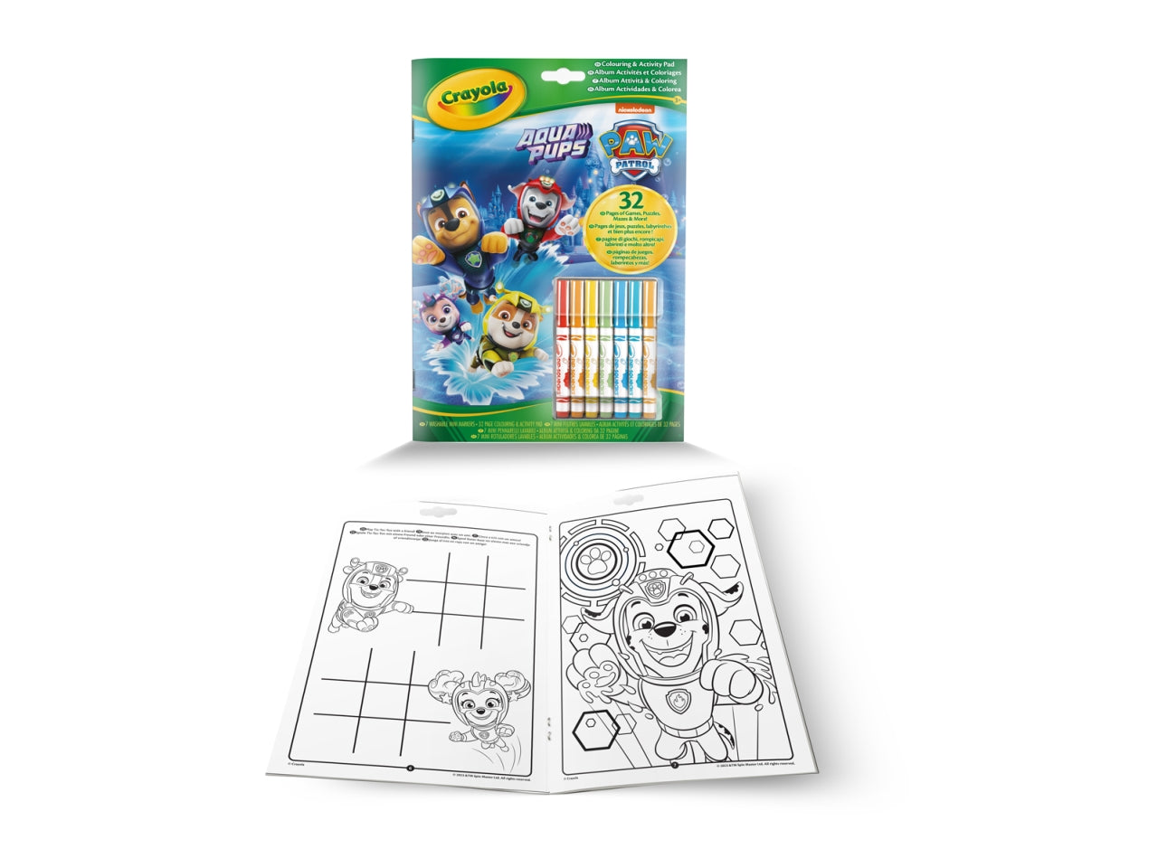 Album attivita coloring paw patrol