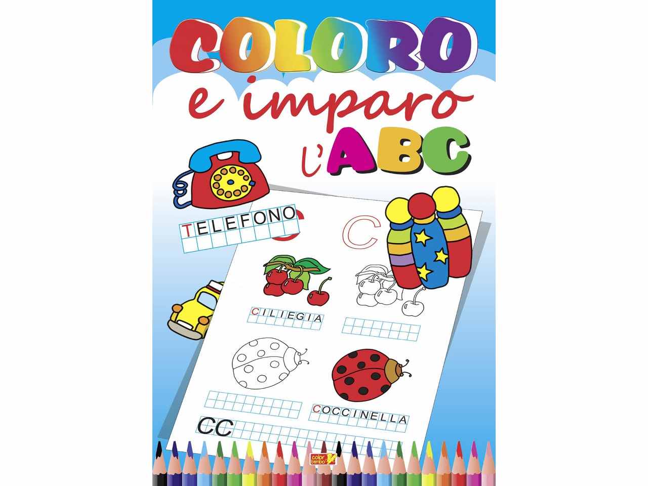 Libro da colorare oro