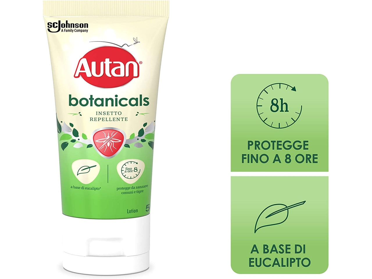 Autan botanicals crema repellente formato da 50ml$