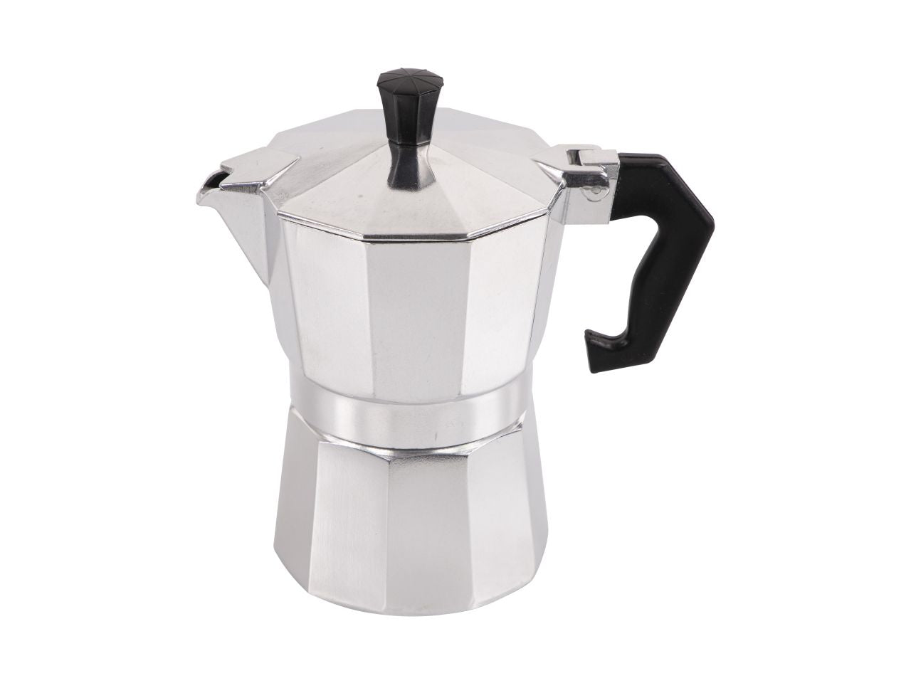 Caffettiera in alluminio da 3 tazze linea trilly