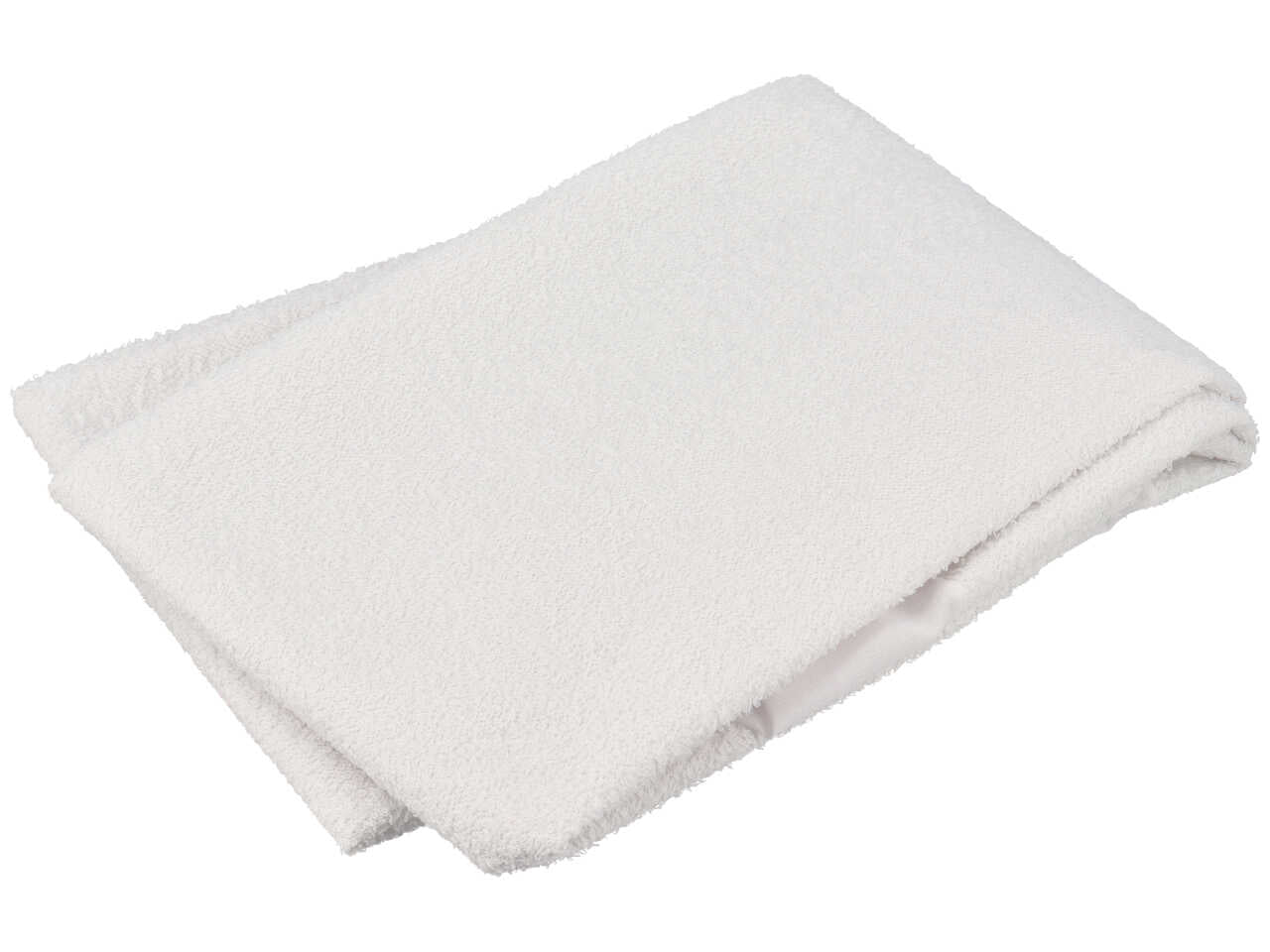 Coprimaterasso lettino impermeabile con angoli in cotone bianco 60x125 cm -Dolci Sogni
