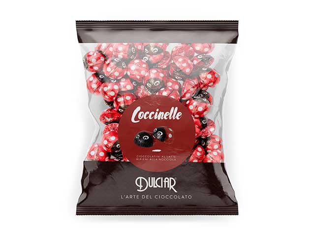 Coccinelle al latte con crema alla nocciola 1kg
