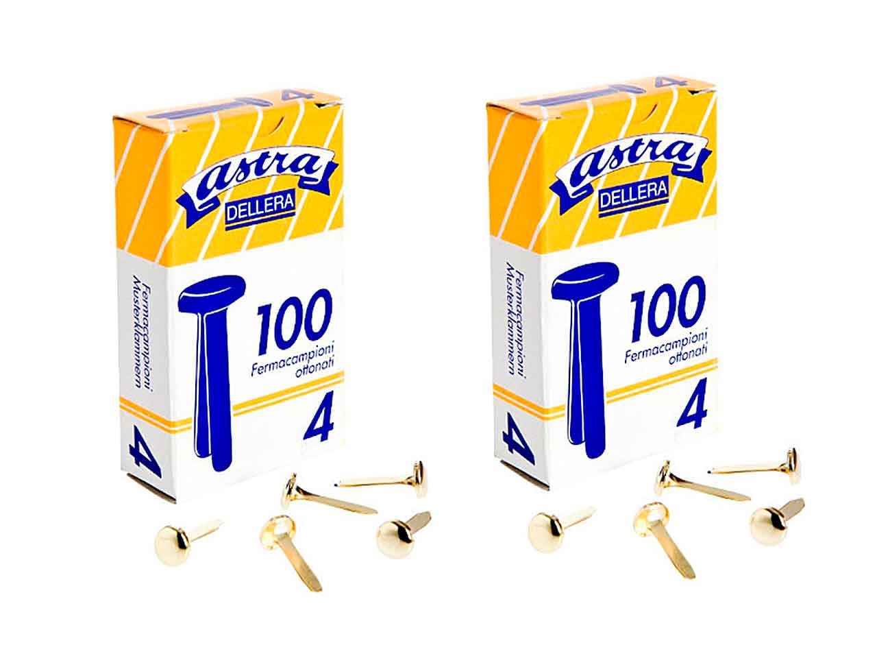 Fermacampioni ott.n.4 100 pezzi