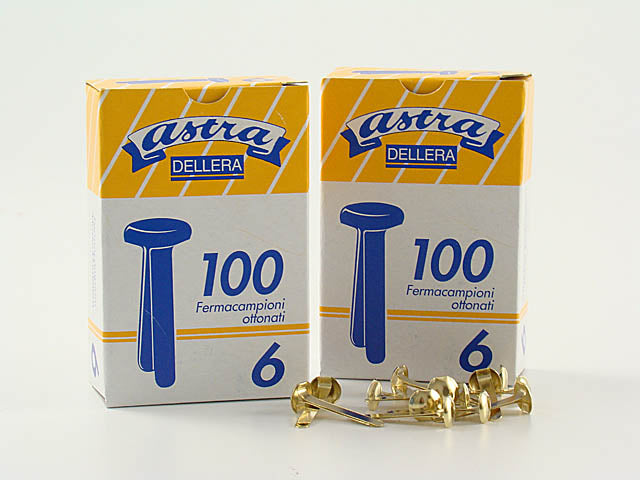 Fermacampioni ott.n.6 100 pezzi