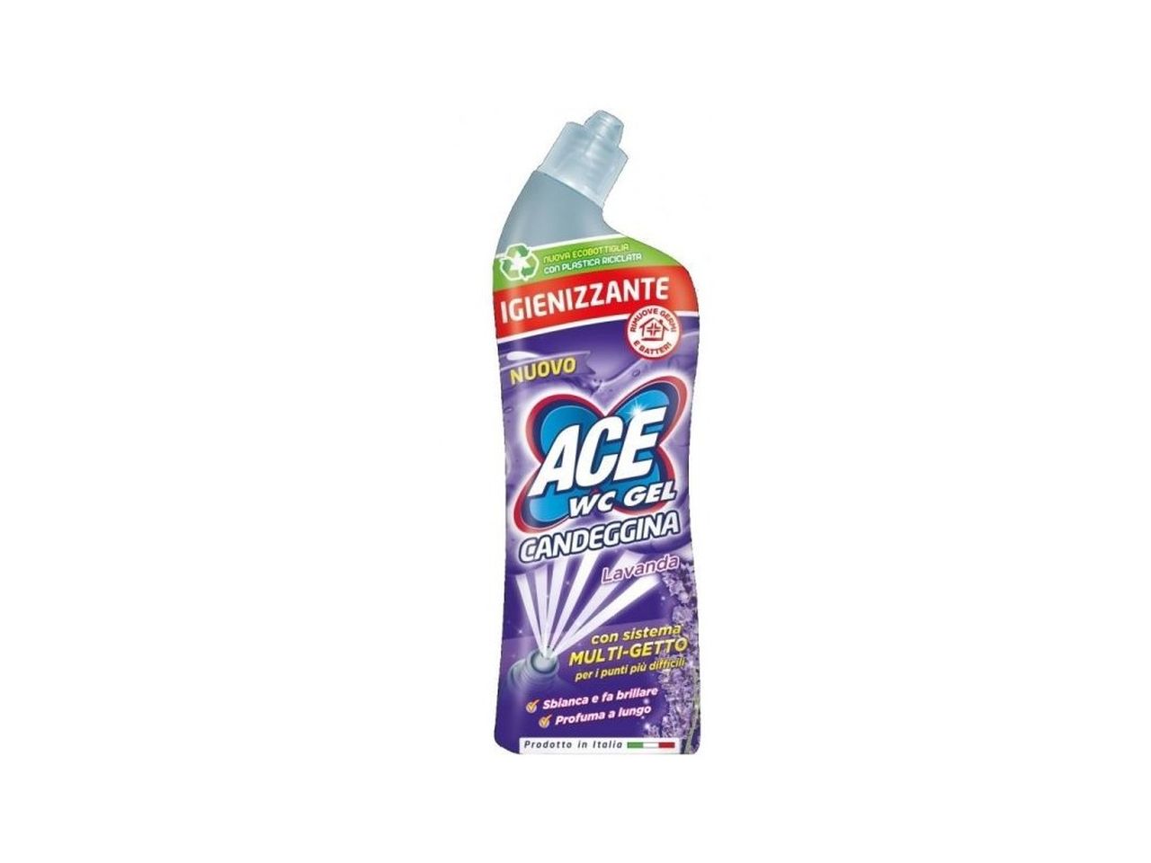 Ace wc gel candeggina 700ml alla lavanda$