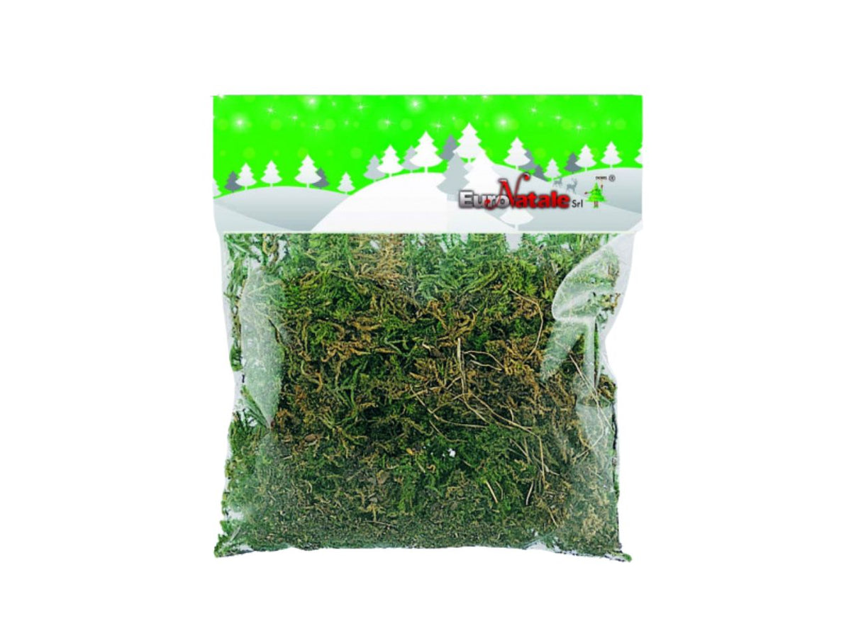 Muschio naturale per presepe 30gr in busta