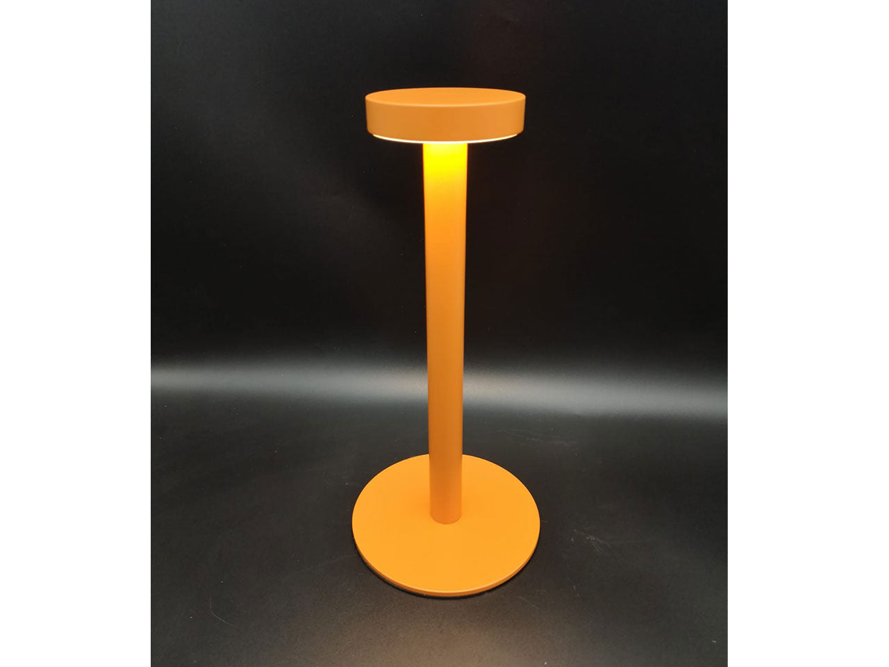 Lampada led touch io&te 3.5w ricarica usb arancione $