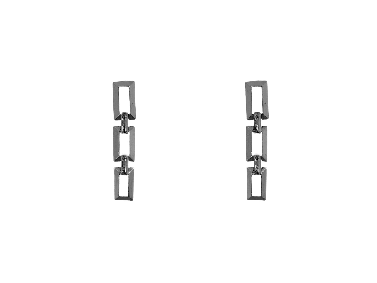 Orecchini con rettangoli