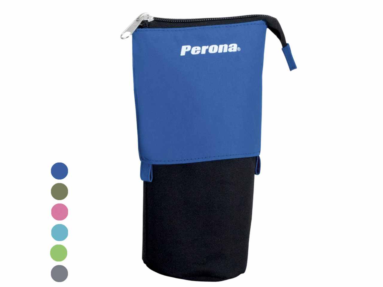 Astuccio porta matite blu