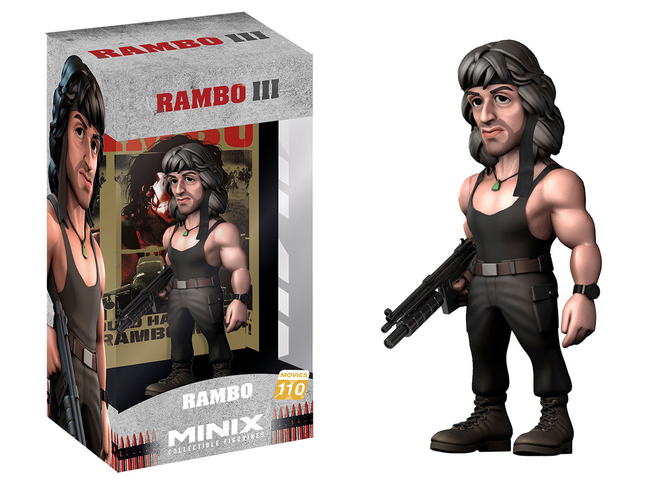 Minix Collezione Personaggio: Rambo in T-shirt - Game Vision