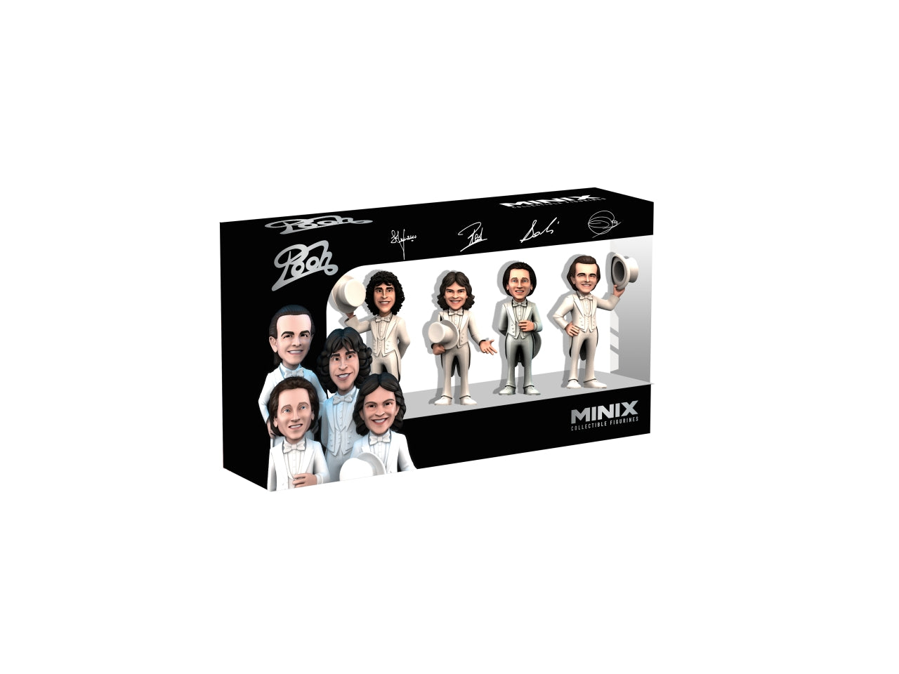 Minix Cofanetto 4 Personaggi 7cm - Set da Collezione, Multicolor, EtÃ  17+, Gamevision