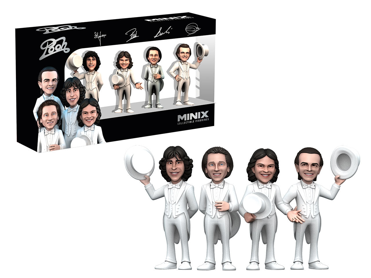 Minix Cofanetto 4 Personaggi 7cm - Set da Collezione, Multicolor, EtÃ  17+, Gamevision