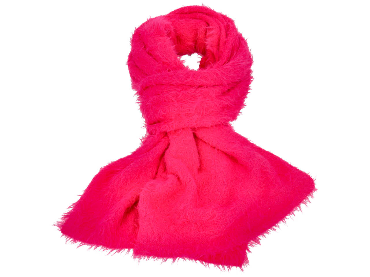 Sciarpa gai mattiolo 100% poliestere colore fuxia con box misura 190x50cm$