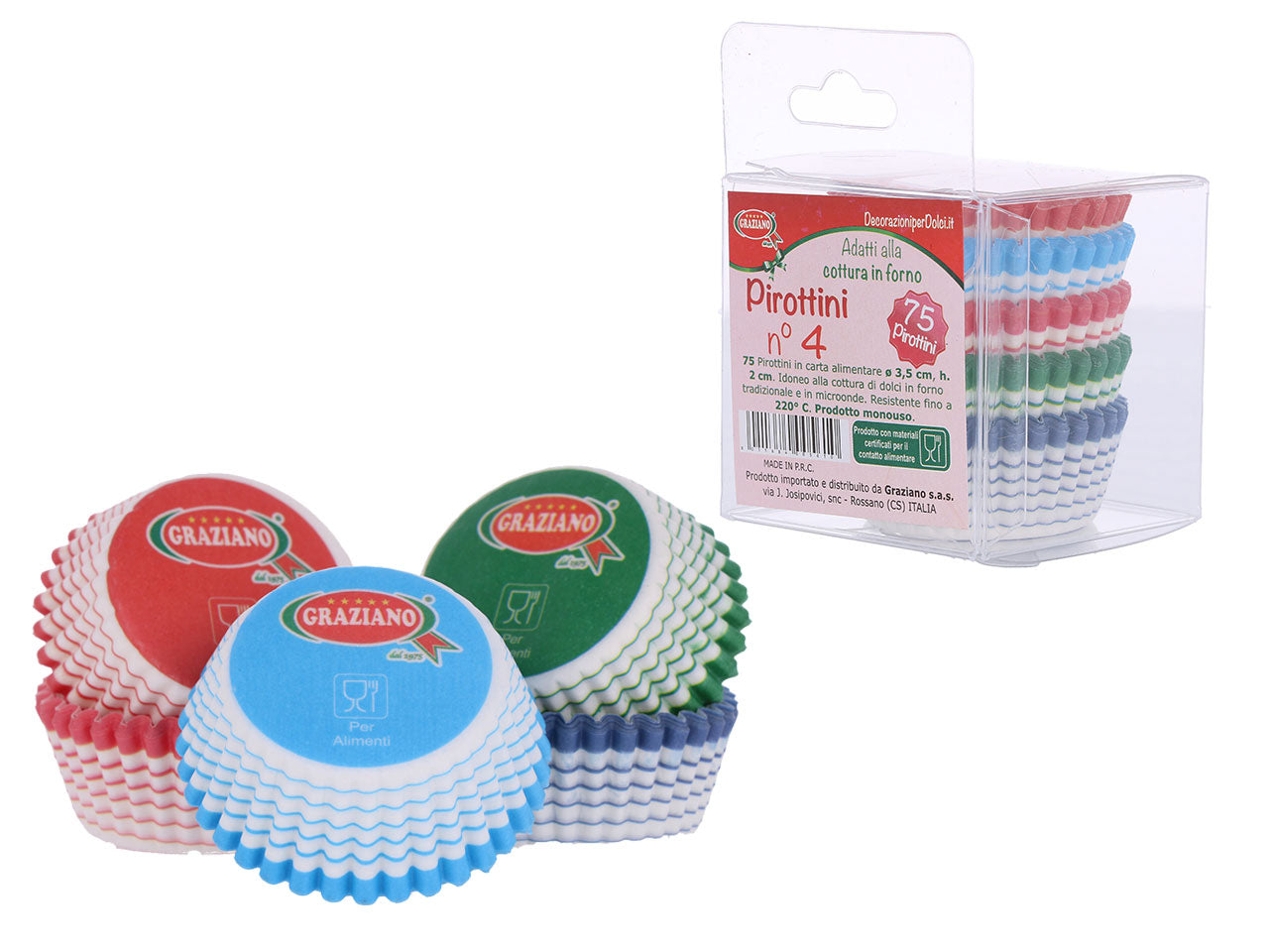 Pirottini n4 75 pezzi