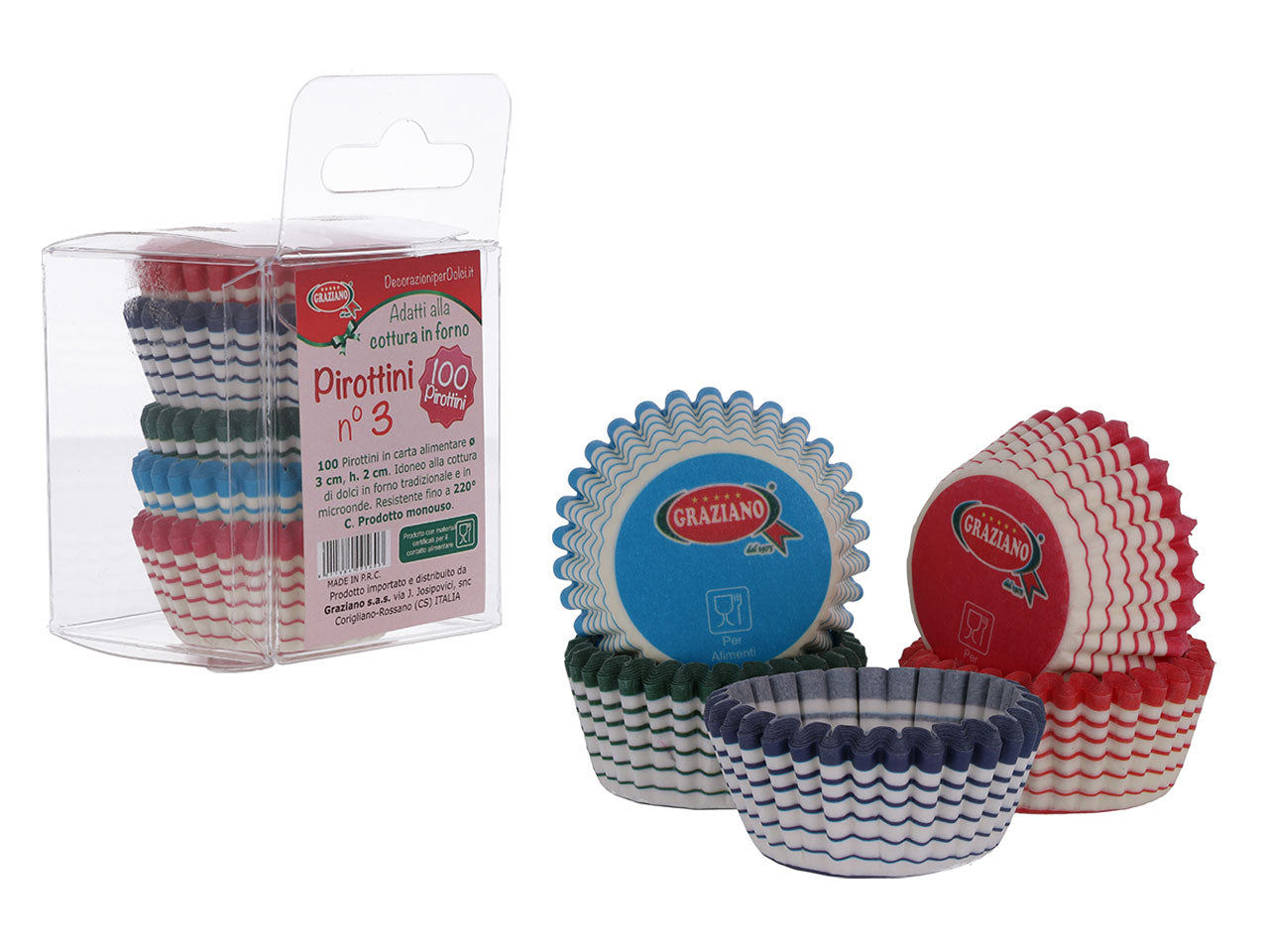 Pirottini n3 100 pezzi