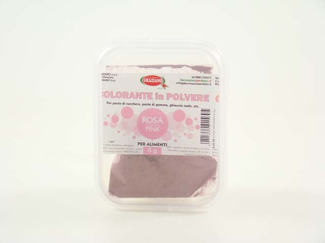Colorante polvere rosa 6gr