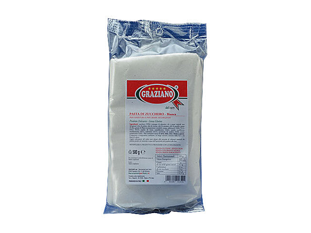 Pasta di zucchero bianca 500gr