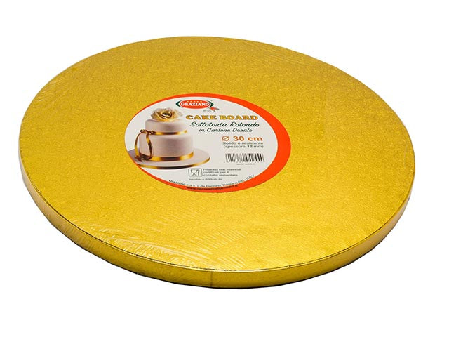 Vassoio cake board 30cm oro