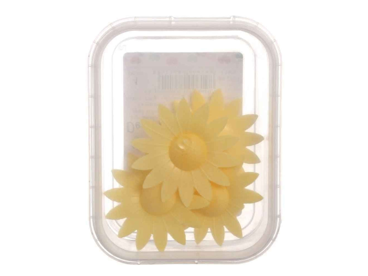Margherite di cialda giallo - confezione da 4 margherite