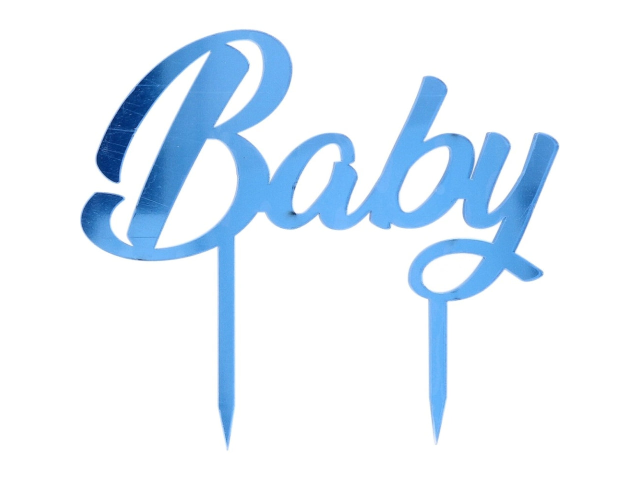 Cake topper baby plex celeste