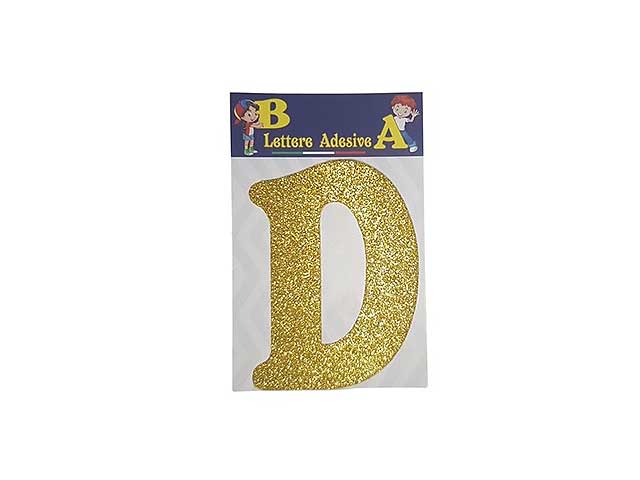 Lettera oro d 12cm