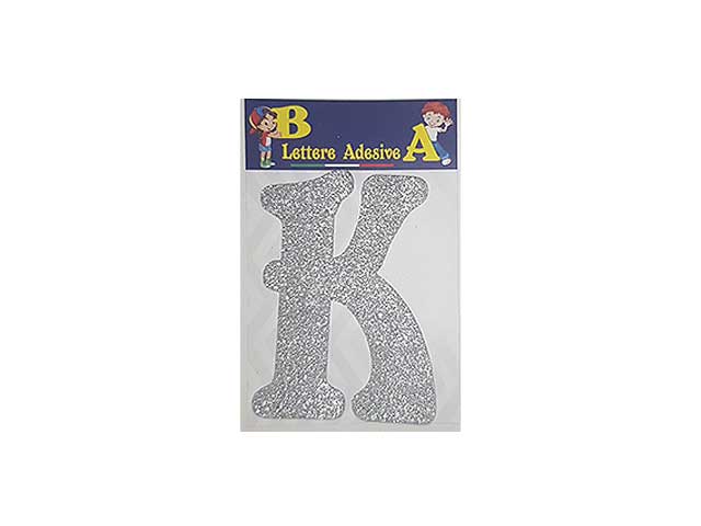 Lettera argento k 12cm