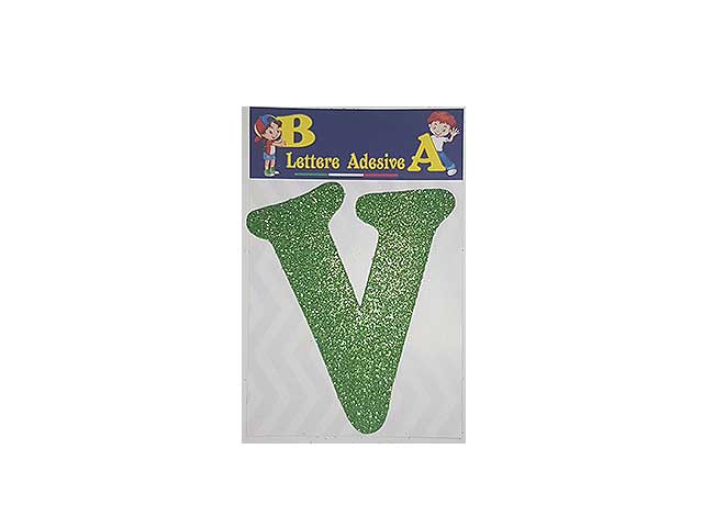 Lettera verde v 12cm