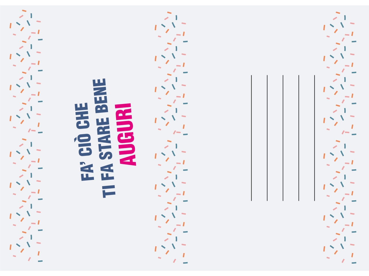 Biglietto auguri laminato 247