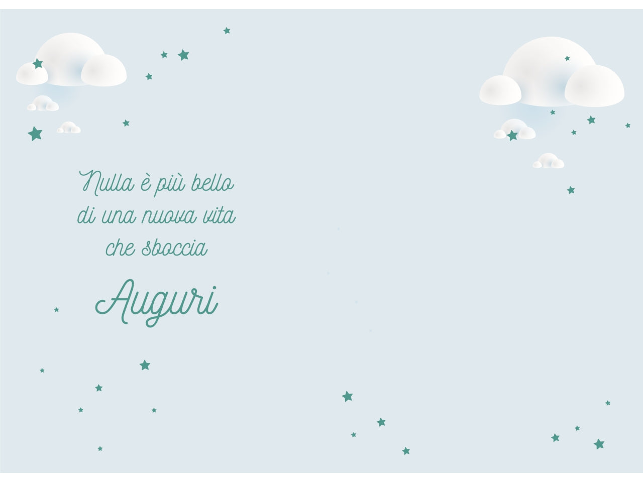 Biglietto auguri laminato 262