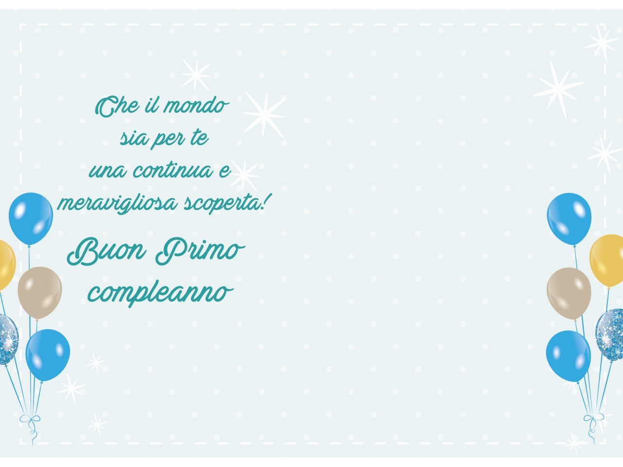 Biglietto auguri laminato 270