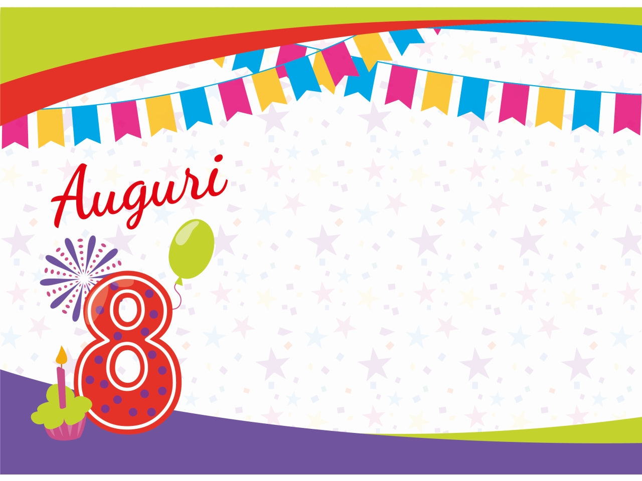 Biglietto auguri laminato 278