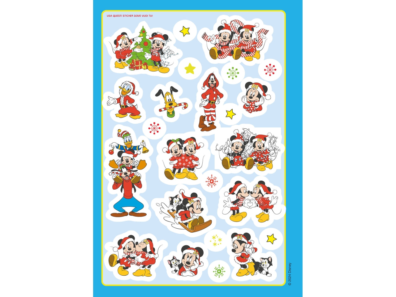 Libro staccattacca&colora a natale