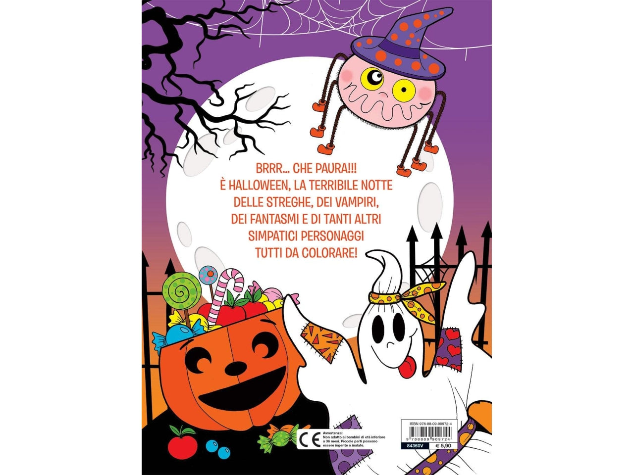 Libro halloween supercolor