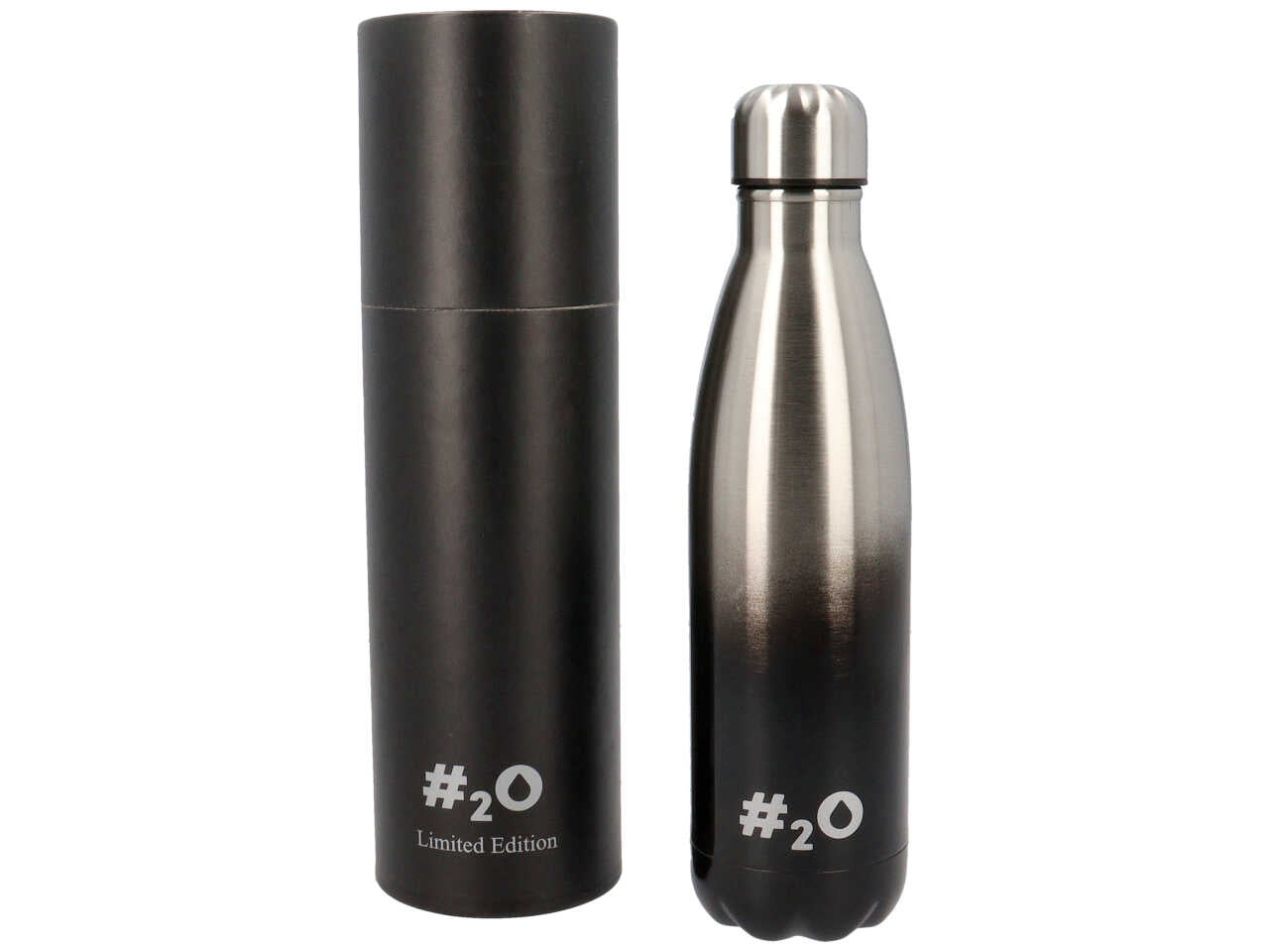 Bottiglia termica da 500ml limited edition colore gradient con logo silver