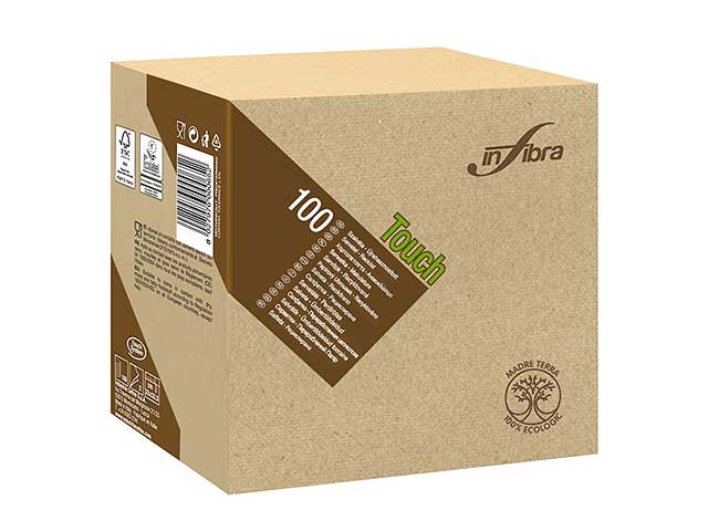 Madre terra tovagliolo 33x33 100 pezzi i-0013