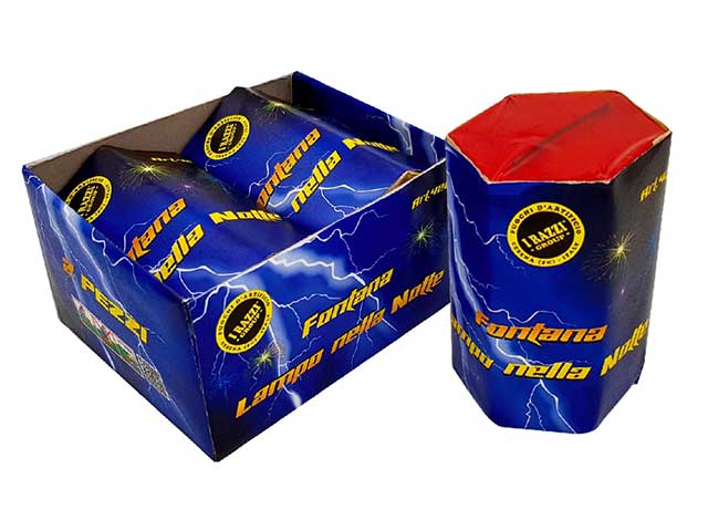 Fontana Lampo nella notte confezione da 2 fontane