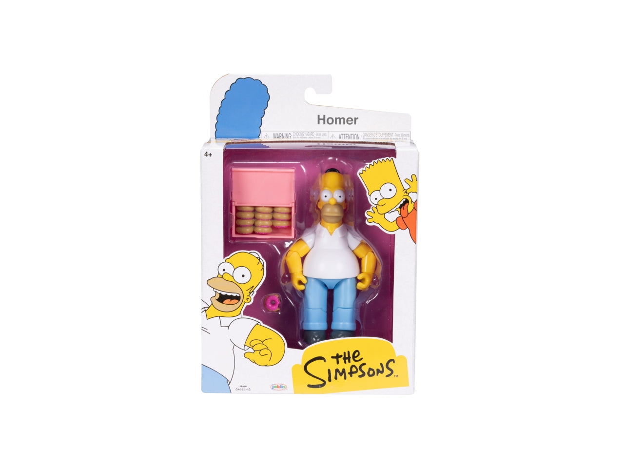Personaggi Articolati The Simpson 13 cm Wave 1, Figure Dettagliate per Fan e Collezionisti, Ideali per Playset Diorama - EtÃ  Consigliata 4+ | Jakks Pacific