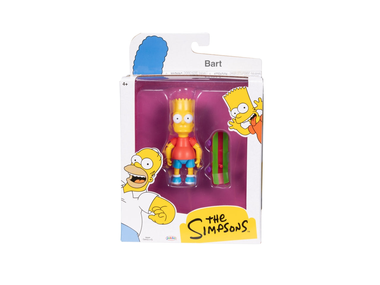 Personaggi Articolati The Simpson 13 cm Wave 1, Figure Dettagliate per Fan e Collezionisti, Ideali per Playset Diorama - EtÃ  Consigliata 4+ | Jakks Pacific