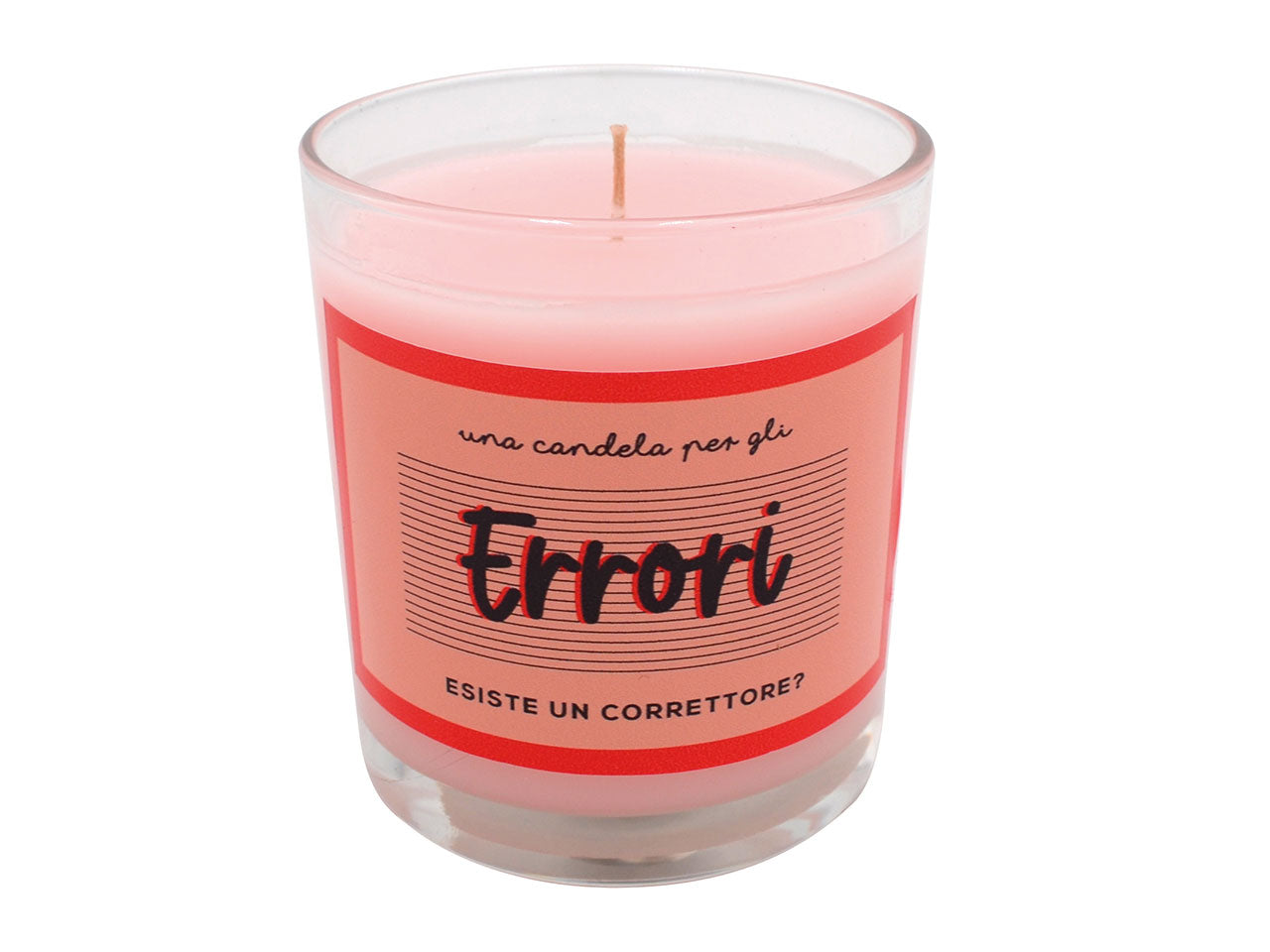 Candela per momenti divertenti-errori