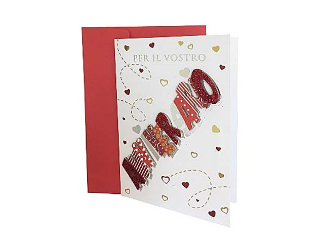 Biglietto auguri buon anniversario