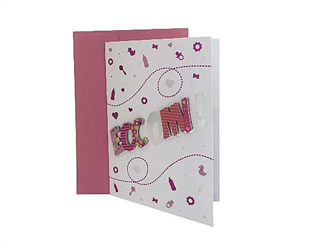 Biglietto auguri per nascita