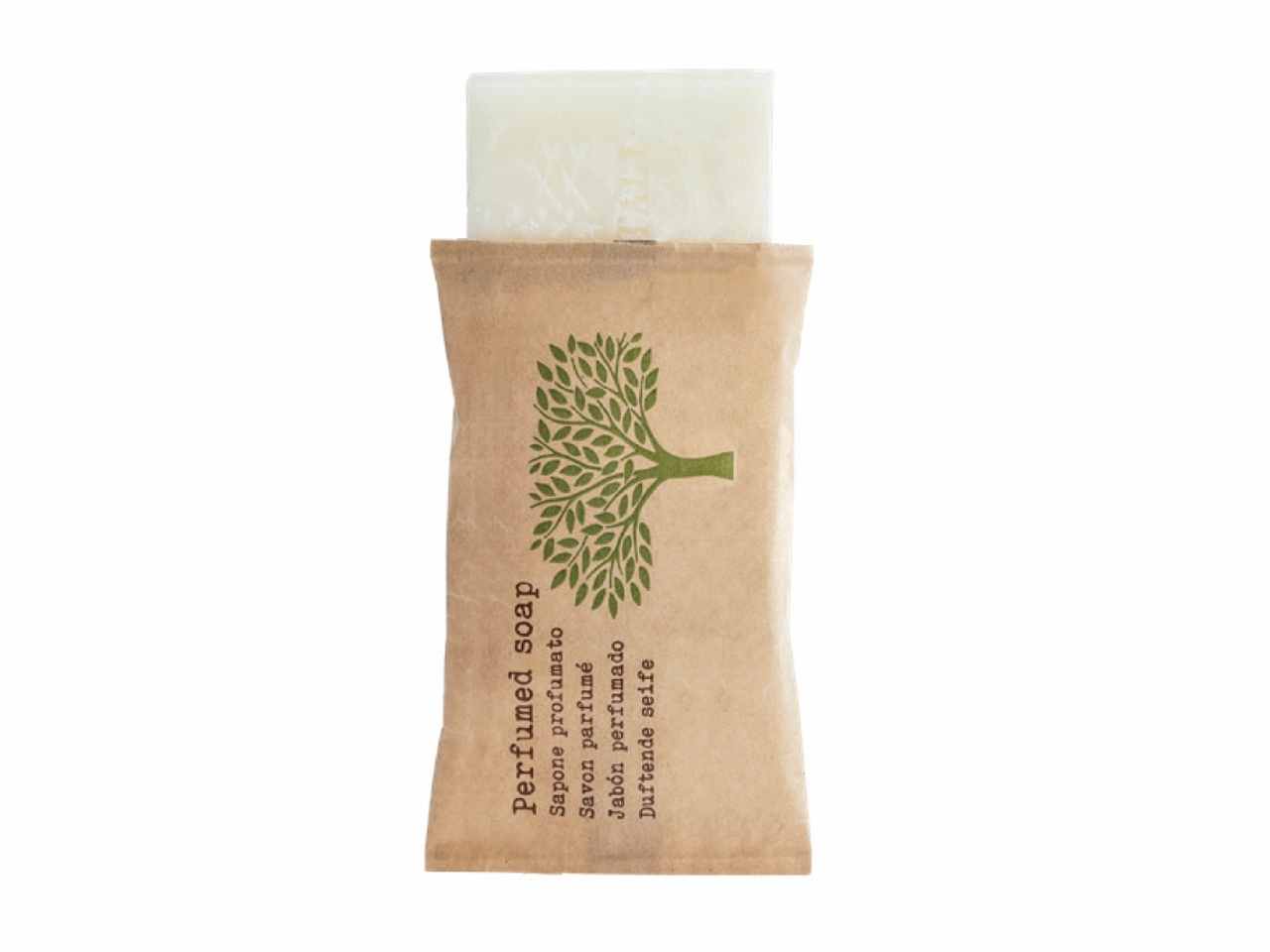 Sapone flow pack Natura da 14gr in confezione da 100 saponi