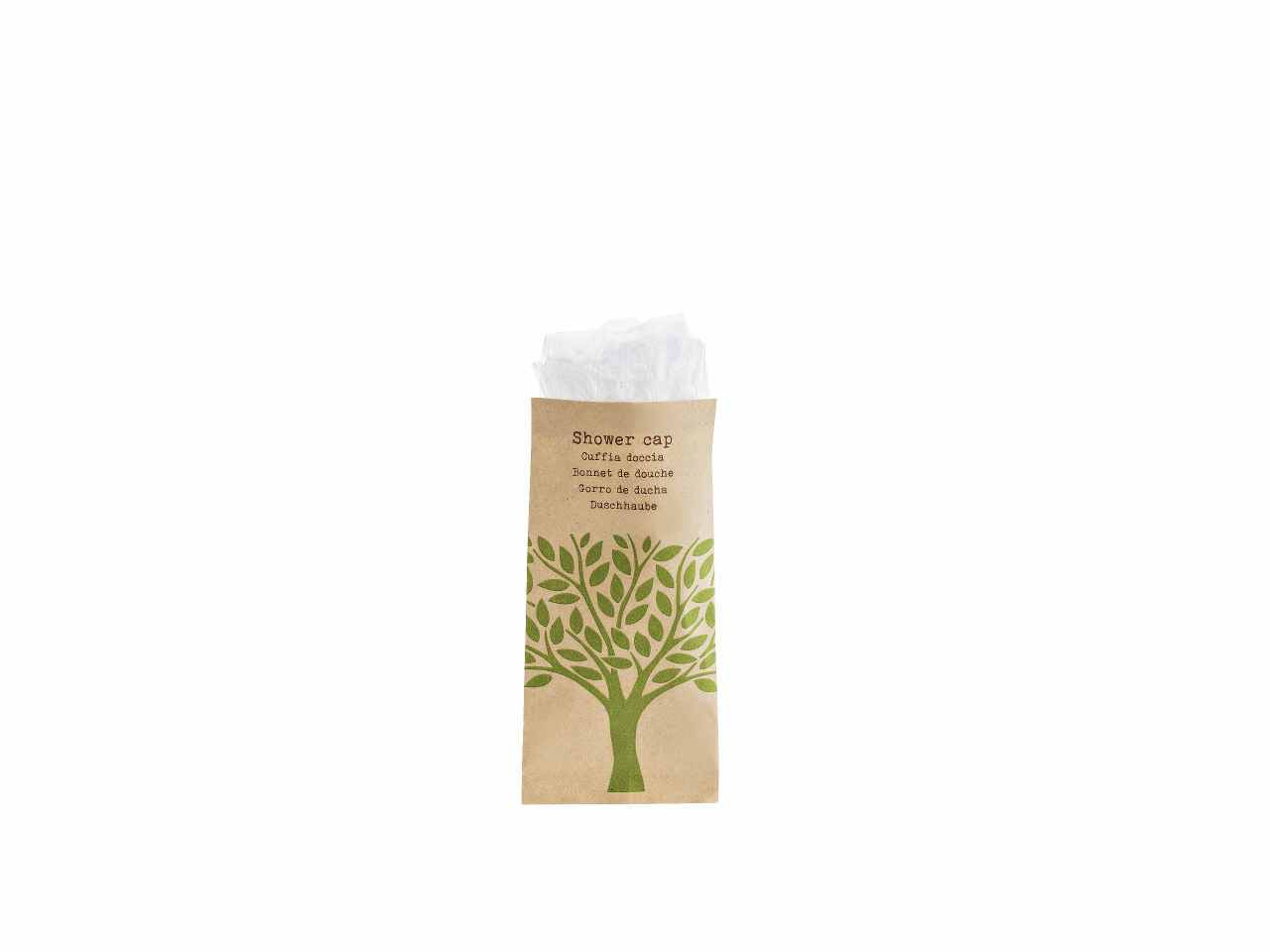 Cuffia doccia flow pack Natura in confezione da 50 cuffie