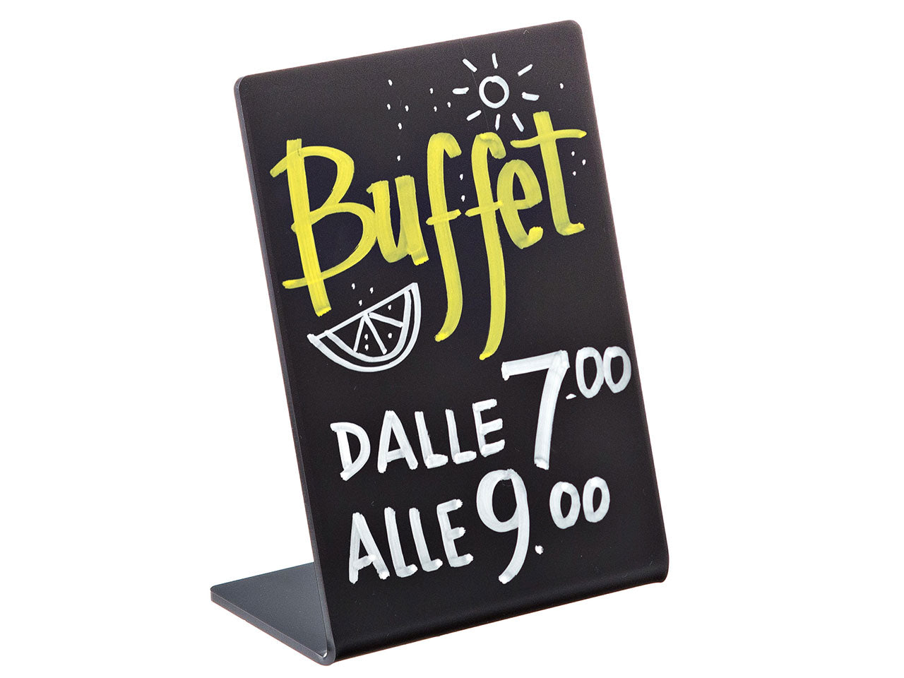 Lavagna da tavola 10,5xh.14,8cm