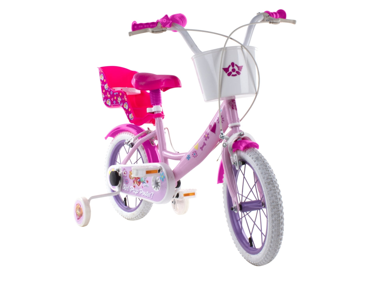Dy bici paw patrol girl 14'