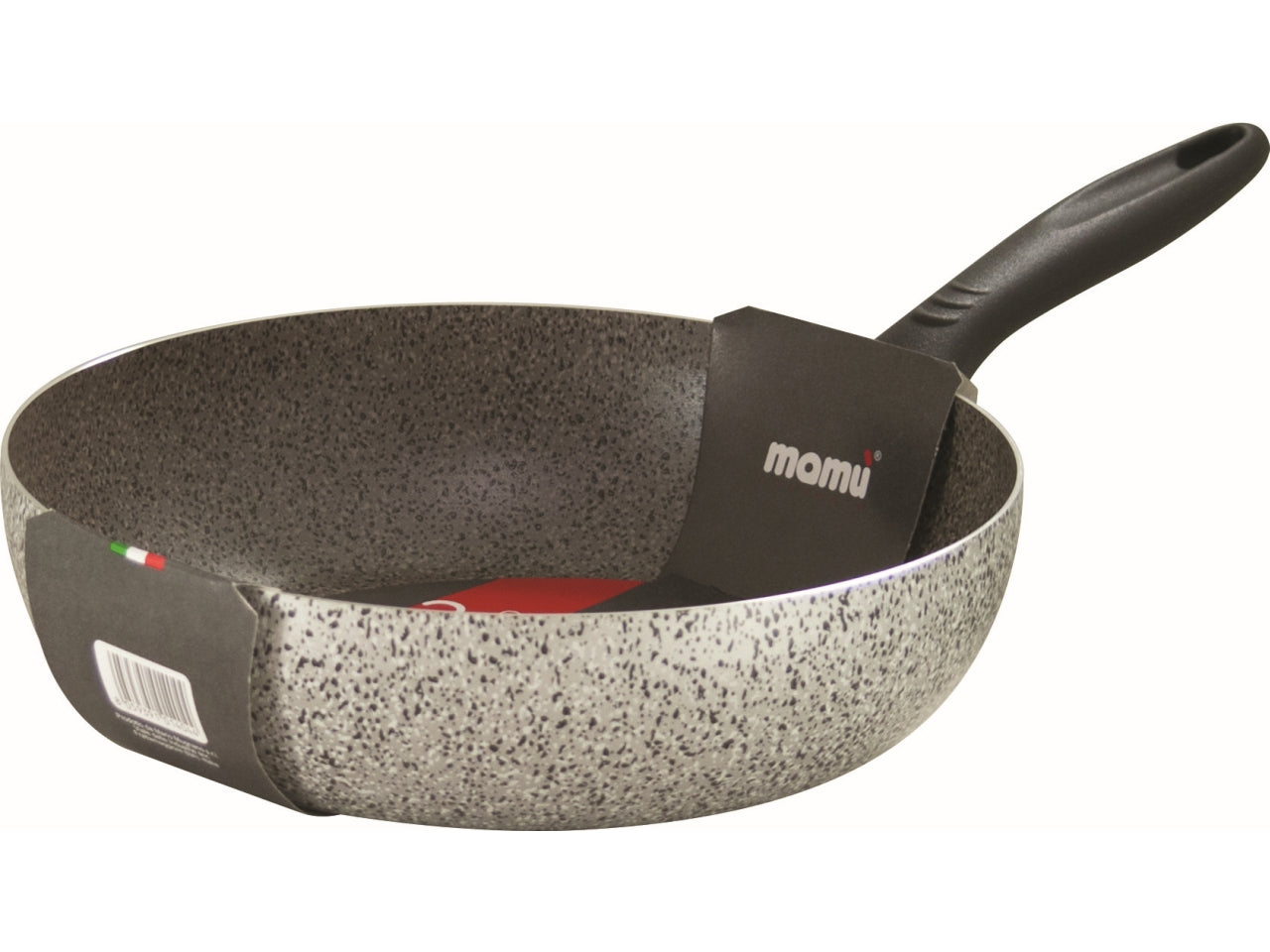 Padella alta d.30cm linea janet 2.0 con rivestimento antiaderente e antigraffio