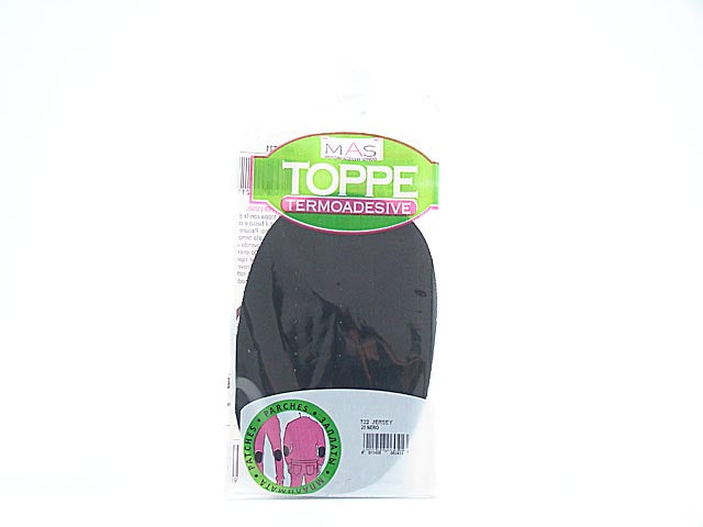 Toppe termoadesive nere t22